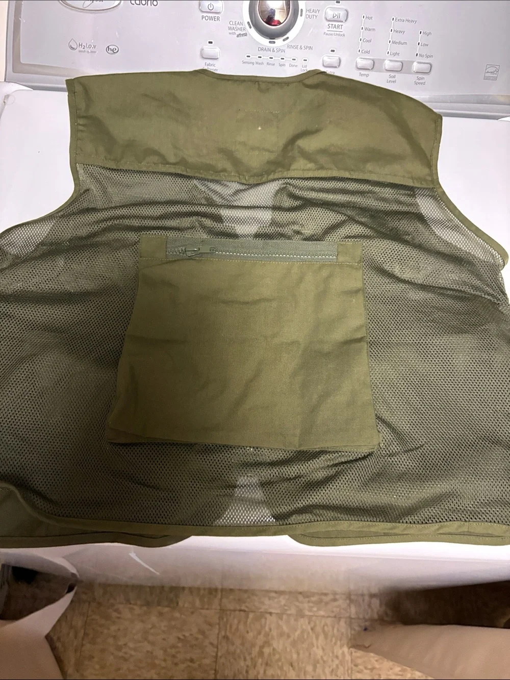 Kids' Olive Green Adventure Vest